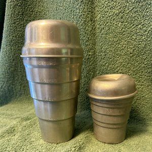 Vintage Barware Aluminum Swirl Mixer and Shaker, Cocktails